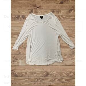 Elegant White Top size XL